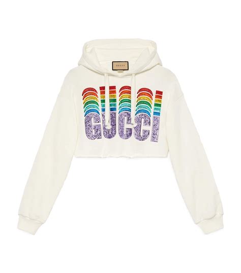 rainbow gucci hoodie morgz